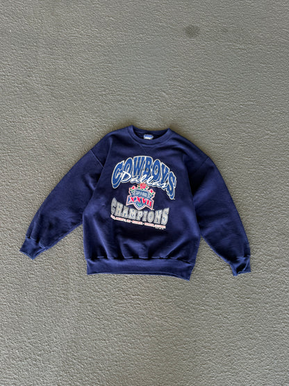 DALLAS COWBOYS SUPER BOWL CREWNECK- XL